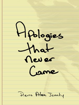 cover image of Apologies That Never Came